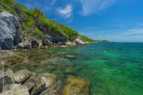 Sichang island seascape, Thailand