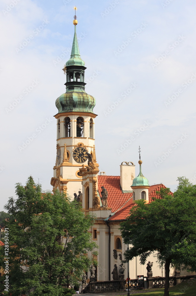 Loreta church in Prague, Czech Republic