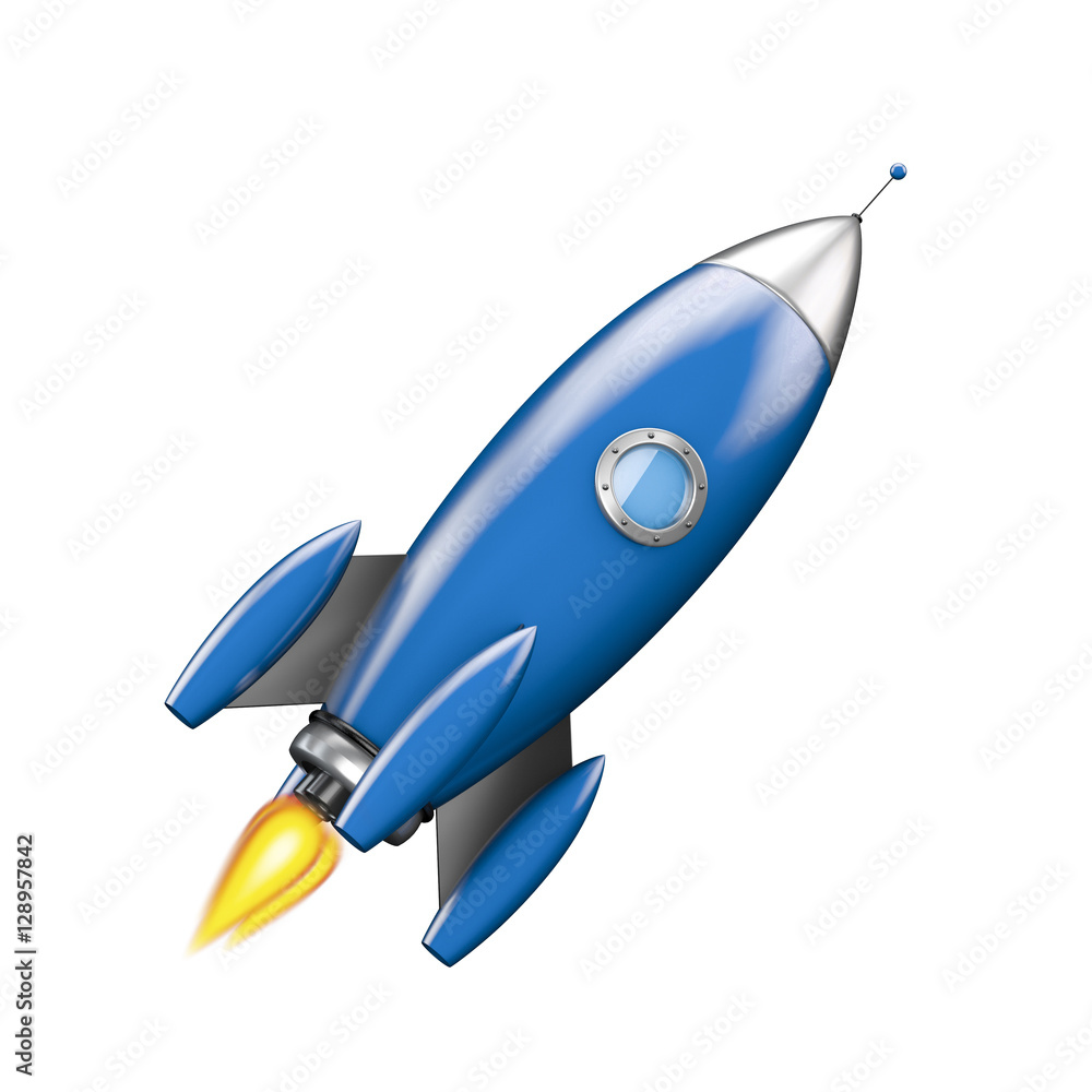 Blue rocket Blue rocket