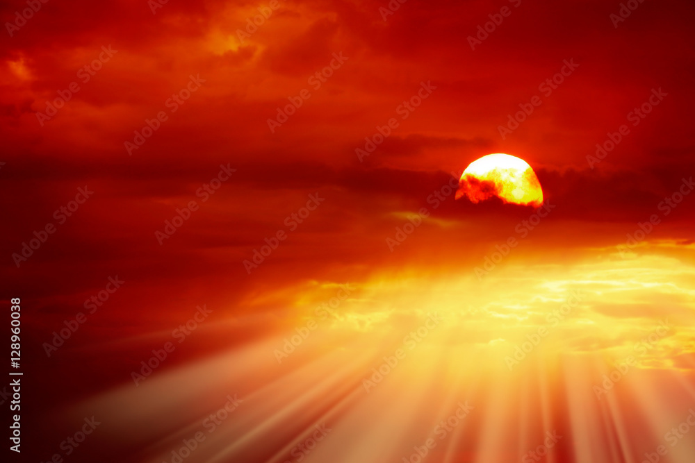 an image of sunset sky an image of sunset sky
