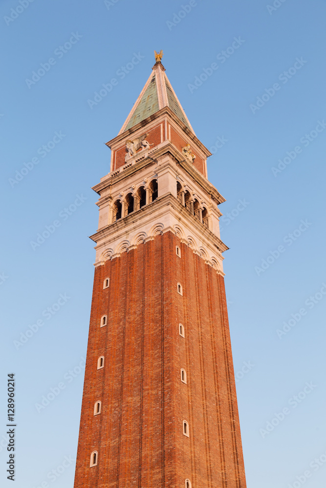 tower basilica of San Marco Venice Italy