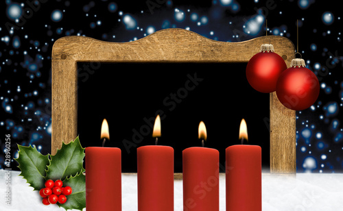 Schild Weihnachten