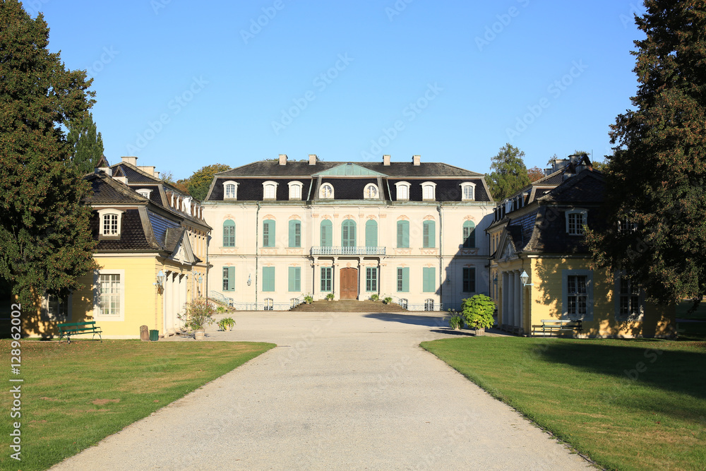 Naklejka premium The historic Castle Wilhelmsthal in Hessen, Germany