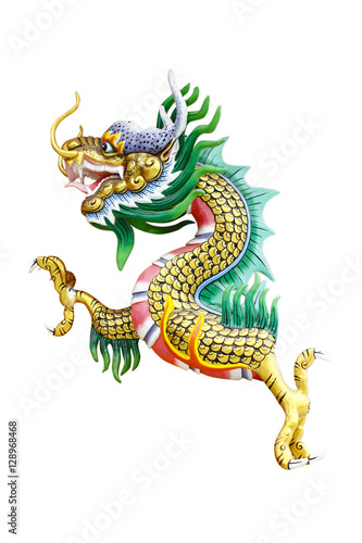 Stock Photo:.Dragon statue © singkamc