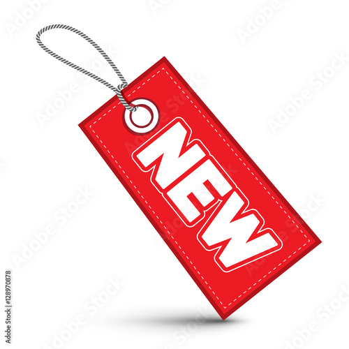 Red Label With New Title and String