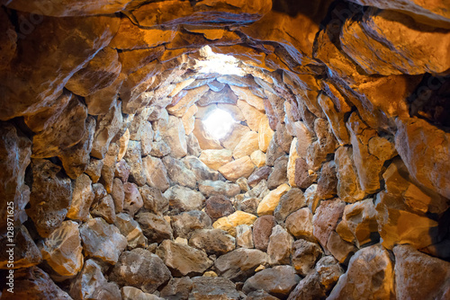 Inside the ancient well