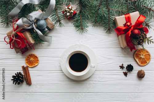 Tableau sur toile Christmas decorations
