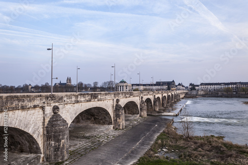 Pont Wilson in Tours, France.