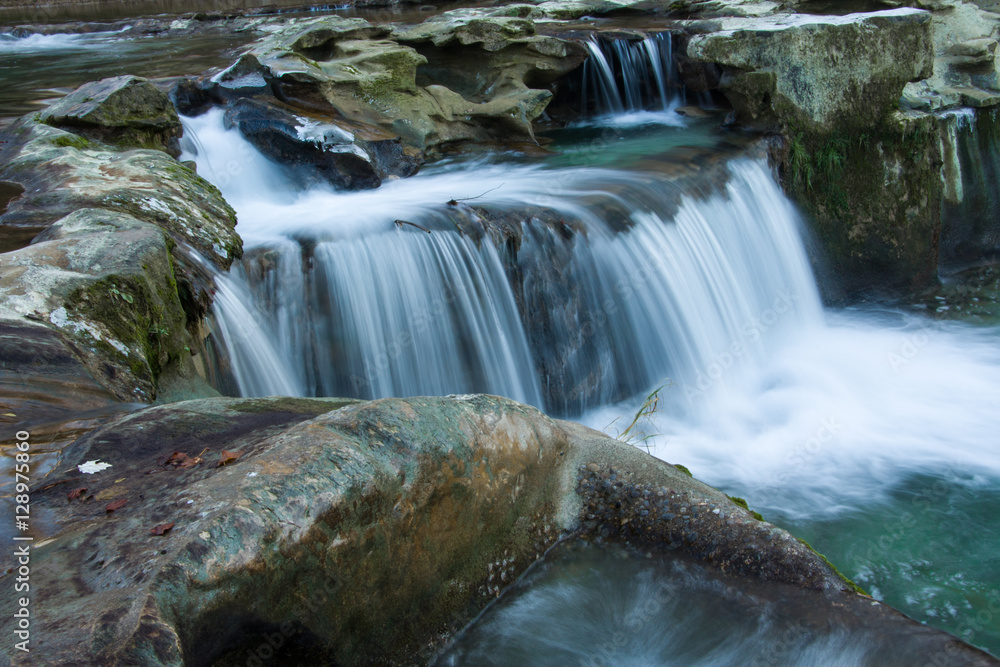 Fototapeta premium Waterfall, Switzerland