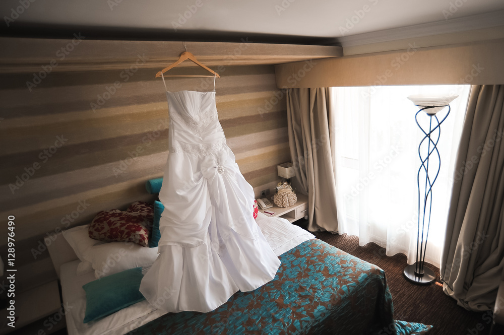 Bride wedding details - wedding dress Bride wedding details - wedding dress
