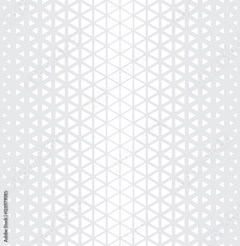 Abstract geometric black and white graphic design triangle halftone pattern