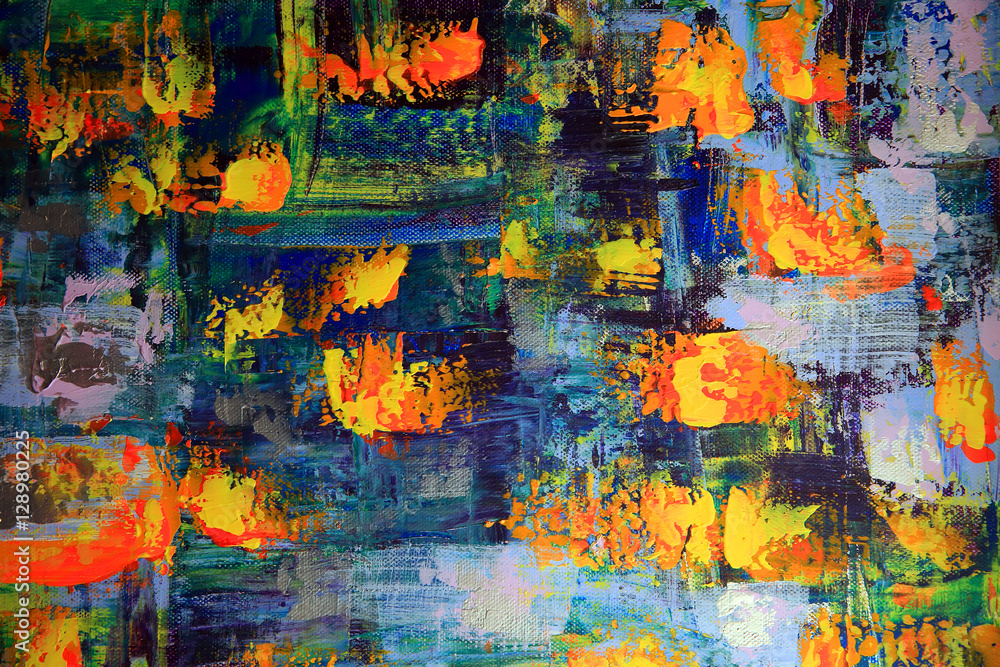 Abstract art painting Abstract art painting