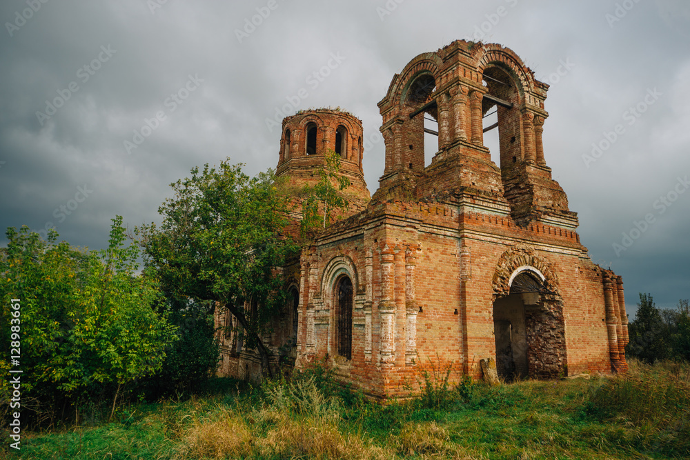Abandoned ruins of the Church of the Assumption of the Blessed Virgin Abandoned ruins of the Church of the Assumption of the Blessed Virgin
