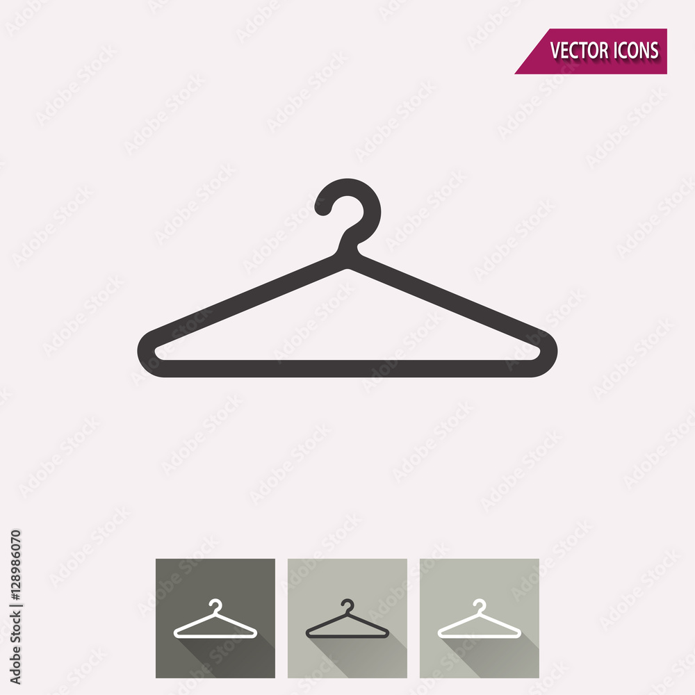 Hanger - vector icon. Hanger - vector icon.