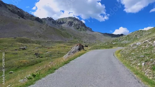 Route Montagne été Alpes photo