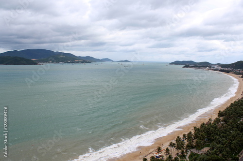 Beach in Nha Trang  Vietnam