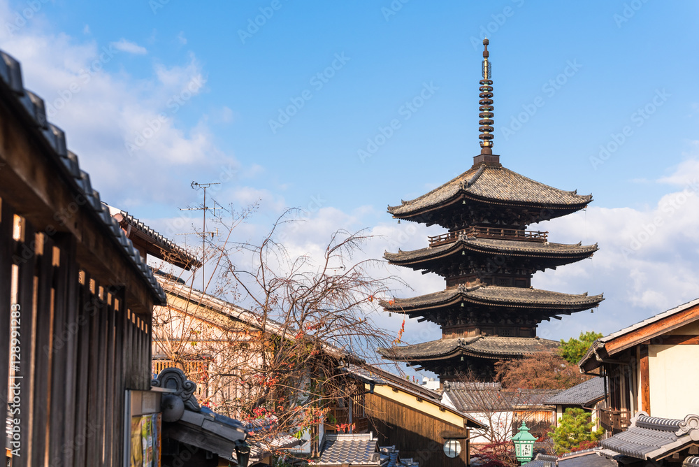 Obraz premium 京都 八坂の塔