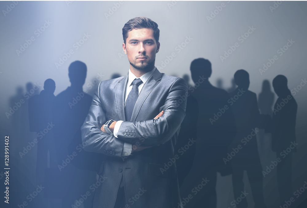 black silhouettes of business people black silhouettes of business people