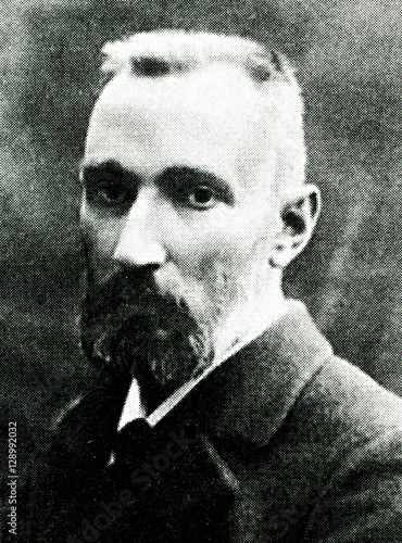 Photos Pierre Curie, French physicist, a pioneer in radioactivity