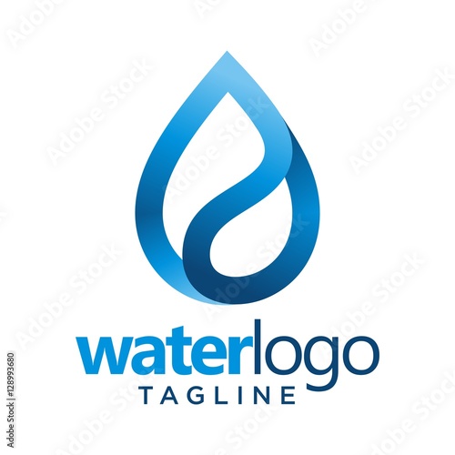 water vector logo