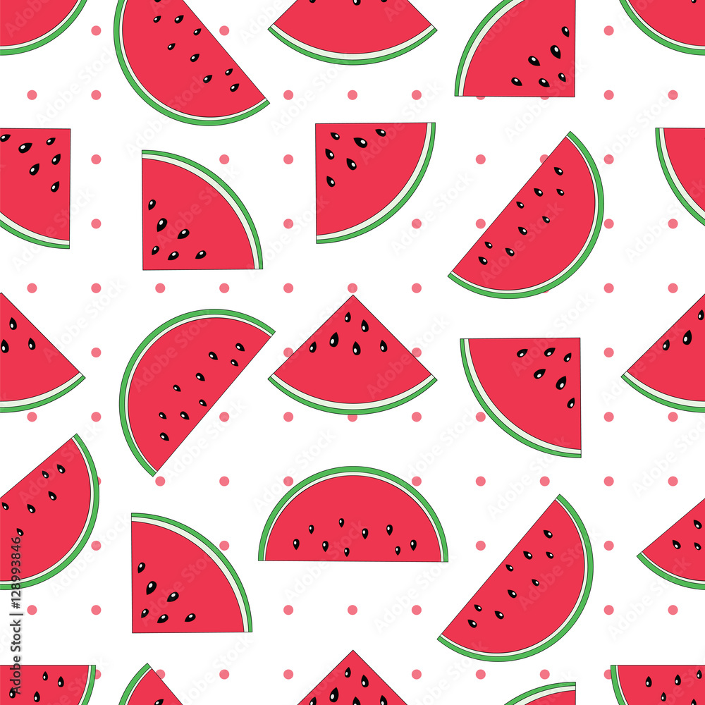 Watermelon seamless pattern Watermelon seamless pattern