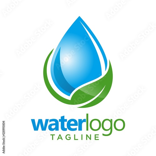 water vector logo