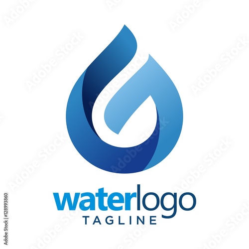 water vector logo