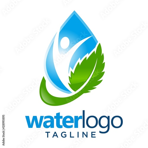 water vector logo