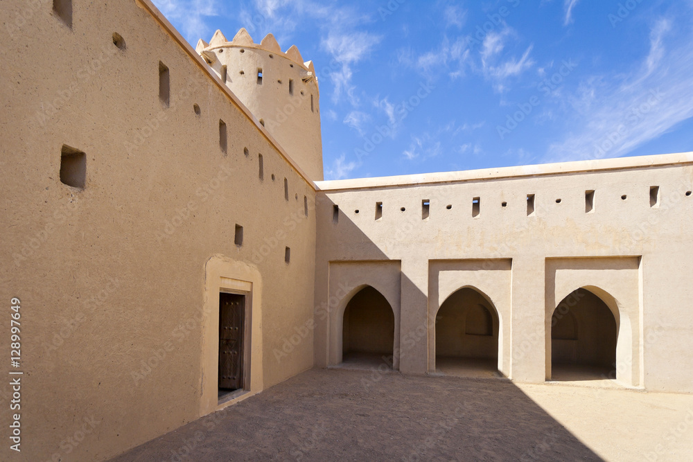 Old traditional fort in Liwa area, United Arab Emirates