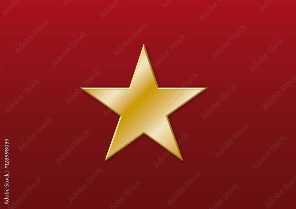 Obraz premium Golden Star