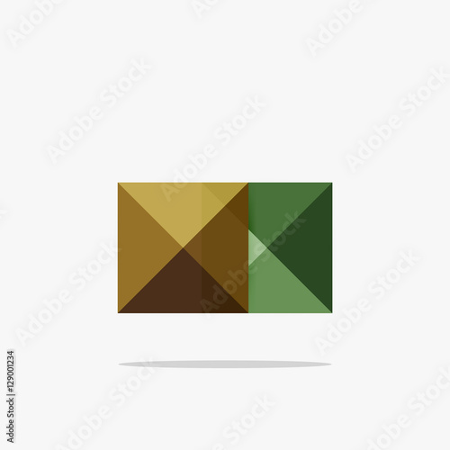 Free Download Vector blank abstract squares background - GFXLoad