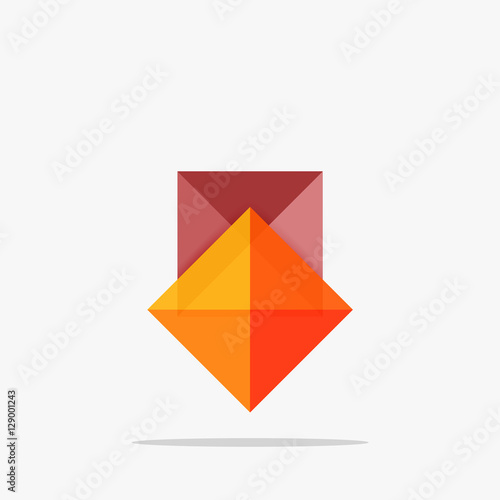 Free Download Vector blank abstract squares background - GFXLoad