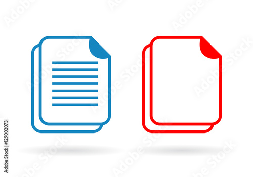 Document vector icon