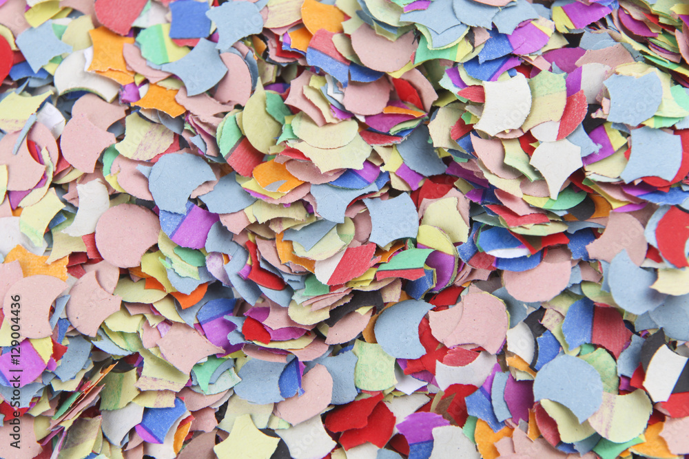 Confetti and streamers, carnival, party, background