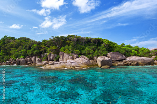 10 June - Thailand. Azure sea Similan Islands