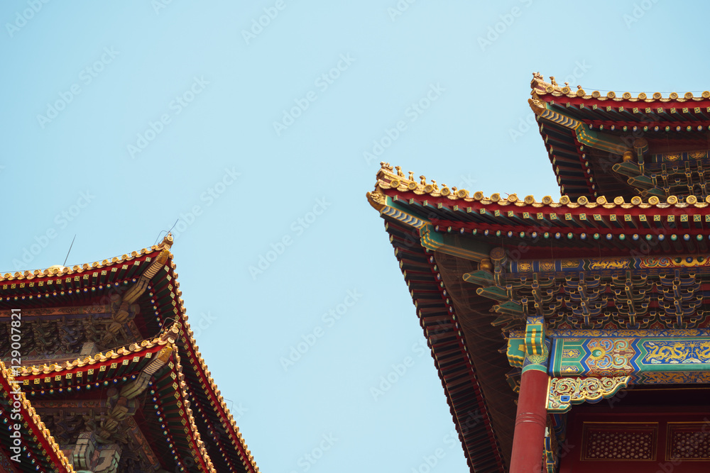 Chinese architecture, roof details