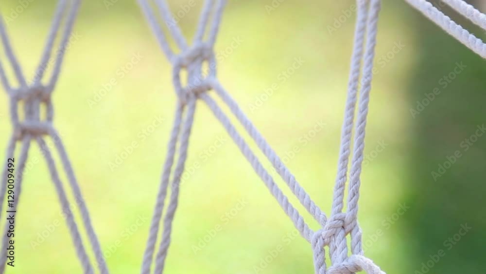 Point of view shoot of hammock hanging on trees in summer pine wood. Real time full hd video footage. Point of view shoot of hammock hanging on trees in summer pine wood. Real time full hd video footage.