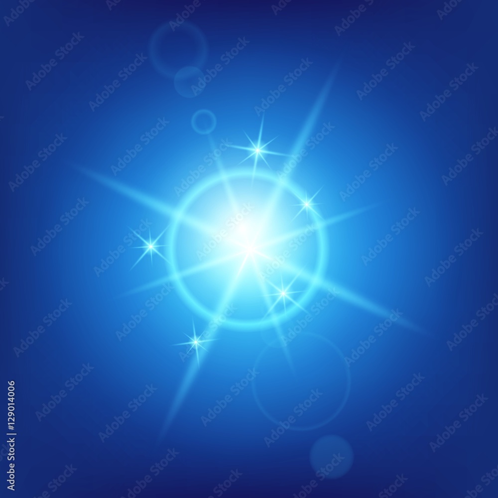 Fototapeta premium Creative concept Vector set of glow light effect stars bursts with sparkles isolated on black background. For illustration template art design, banner for Christmas celebrate, magic flash energy ray