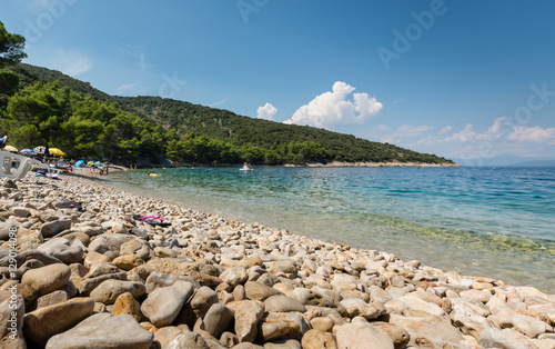Nice ocean view from island Cres