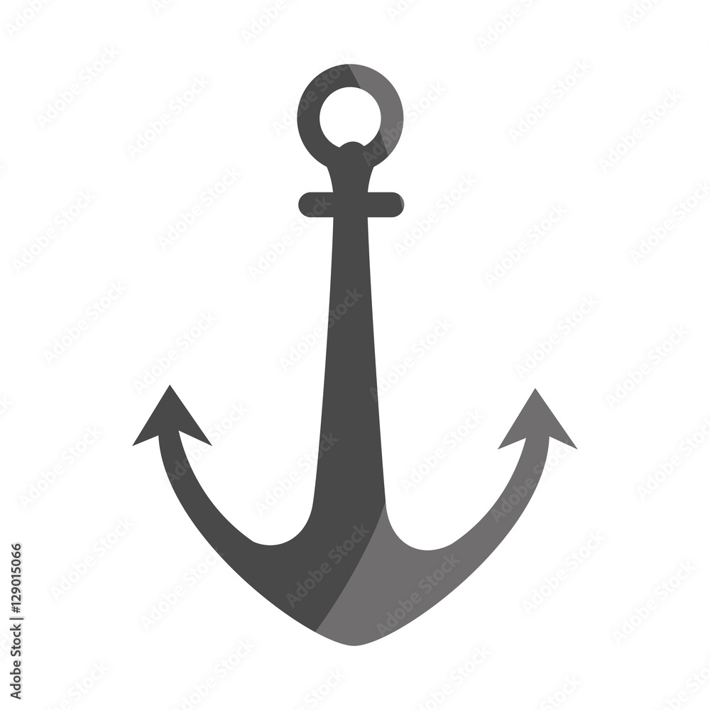 anchor silhouette isolated icon vector illustration design anchor silhouette isolated icon vector illustration design
