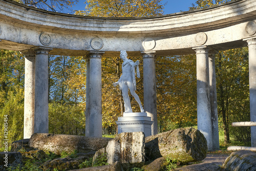 Apollo Belvedere in Pavlovsk Park, Saint Petersburg, Russia