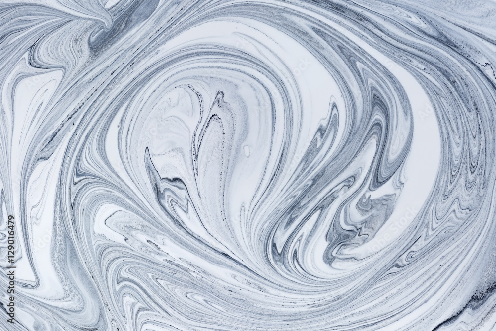 Mix of a white and black paint.
