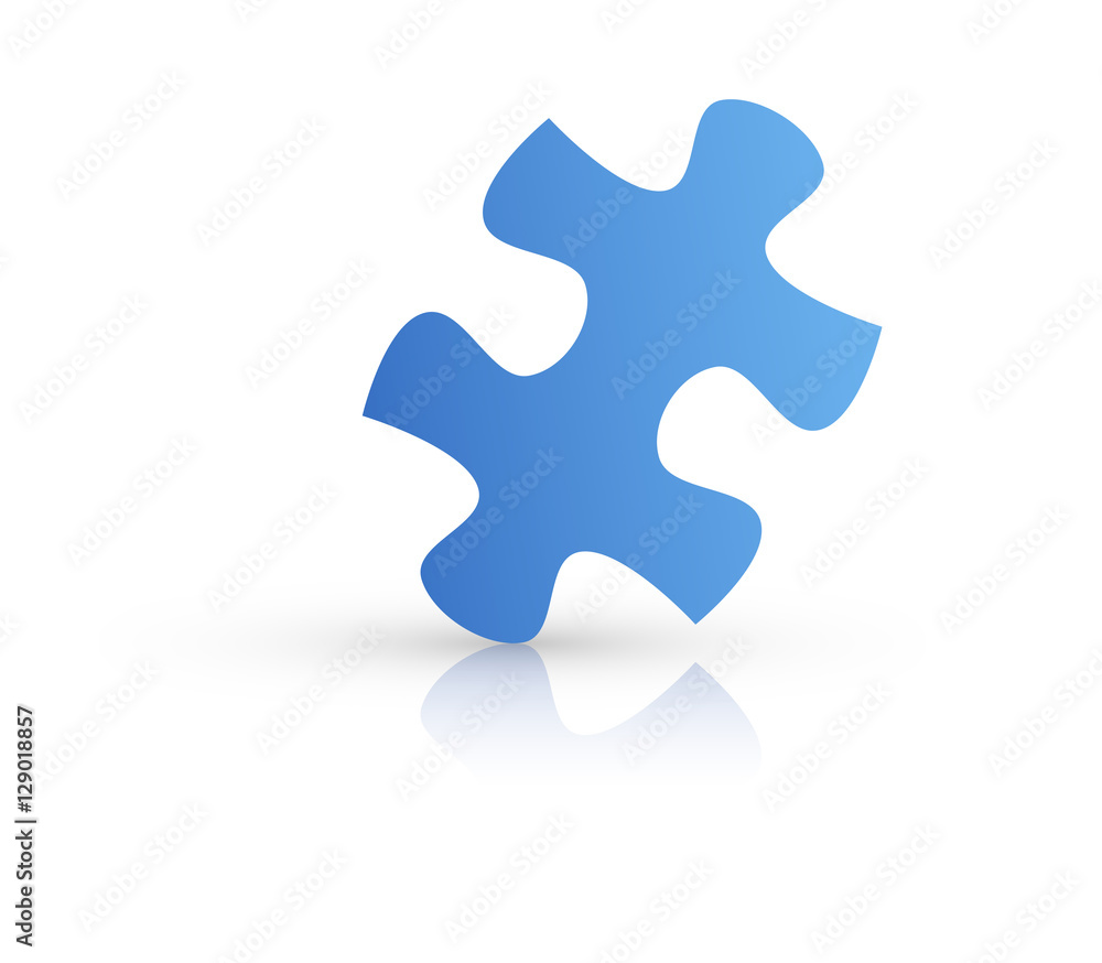 puzzle, icona, elemento, puzzle, icona, elemento,