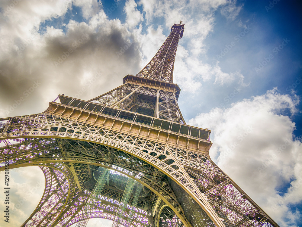 Eiffell tower - Paris - obrazy, fototapety, plakaty 
