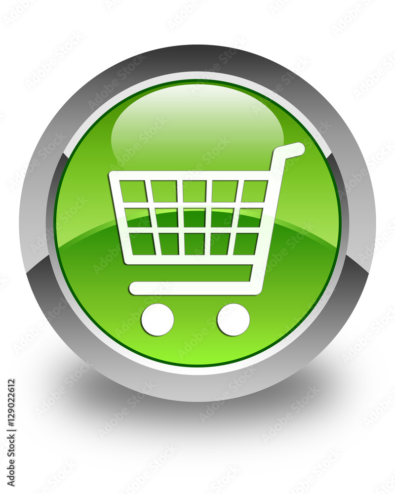 Ecommerce icon glossy green round button 2 Ecommerce icon glossy green round button 2