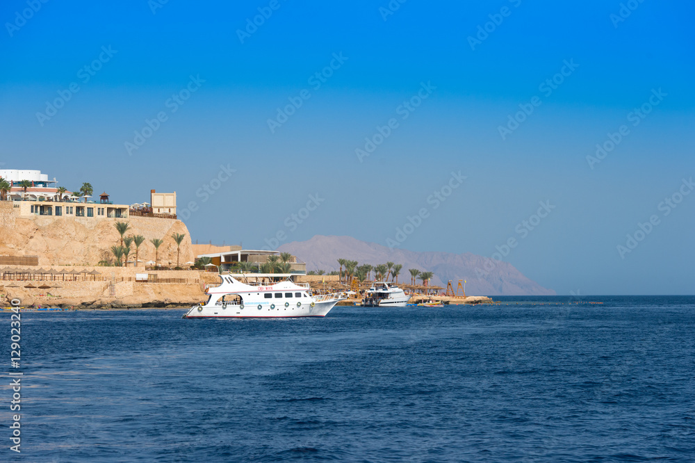 SHARM EL SHEIKH, EGYPT - SEPTEMBER 27, 2015, Egypt. Sharm el Sheikh has become a major sea destination for europeans.