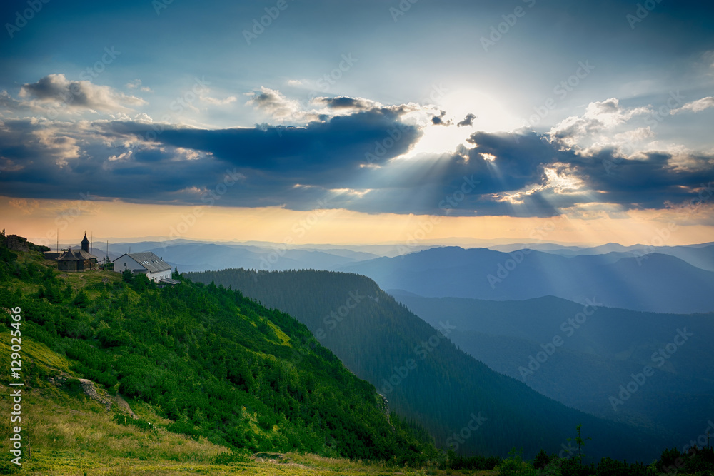 Ceahlau massif, Eastern Carpathians, Moldova, Romania