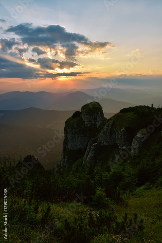 Ceahlau massif  Eastern Carpathians  Moldova  Romania