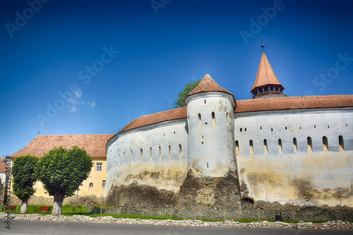 Fototapeta The Prejmer fortified church (Romanian: Biserica fortificată din Prejmer; German