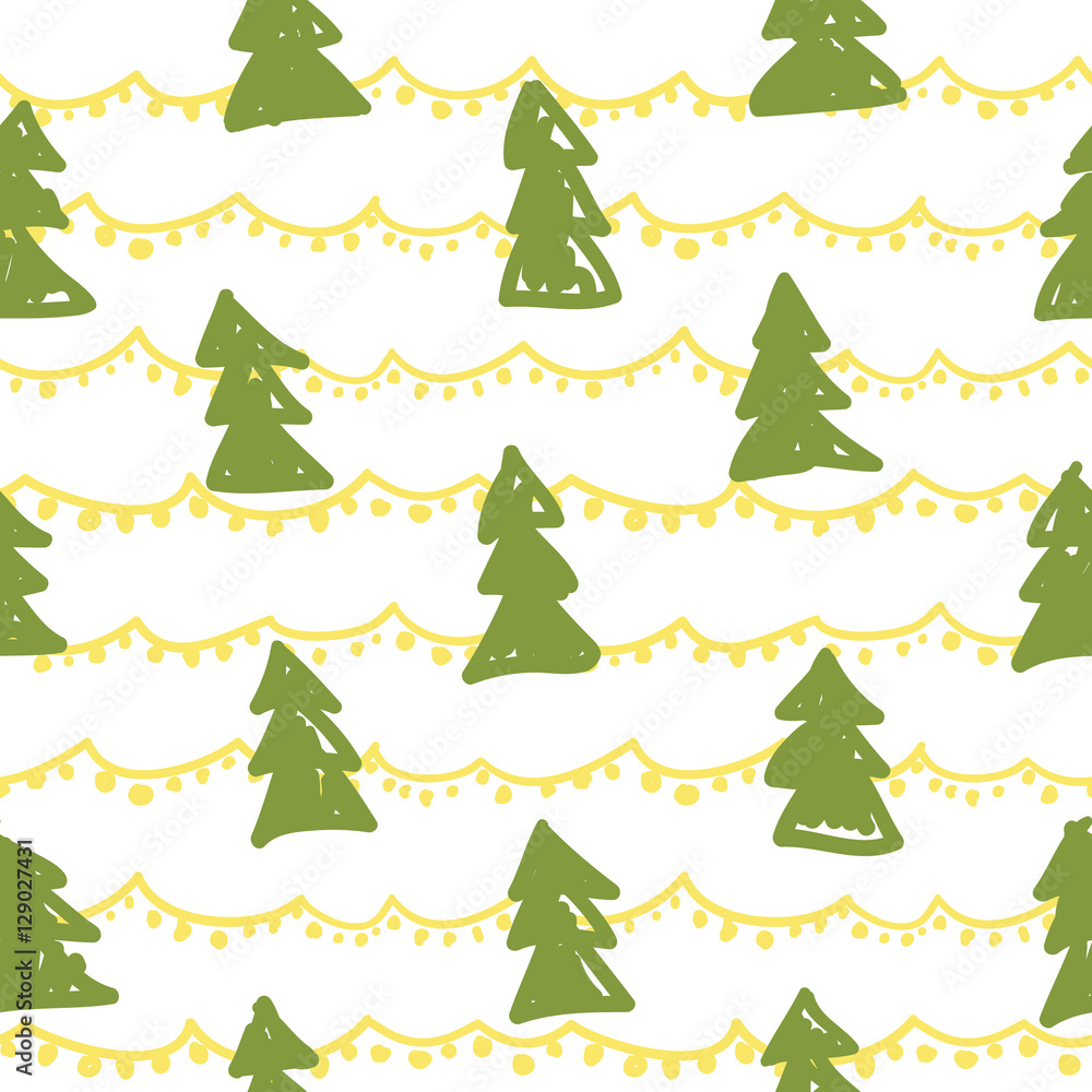 Vector Christmas Simple Pattern Vector Christmas Simple Pattern